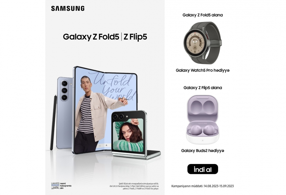 ®  Galaxy Z Fold5 və Z Flip5: məhsulun davamlılığı