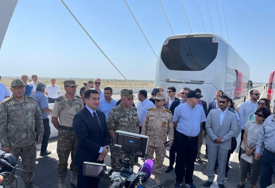 Miembros del cuerpo diplomático y representantes militares acreditados en Azerbaiyán iniciaron su visita a Aghdam