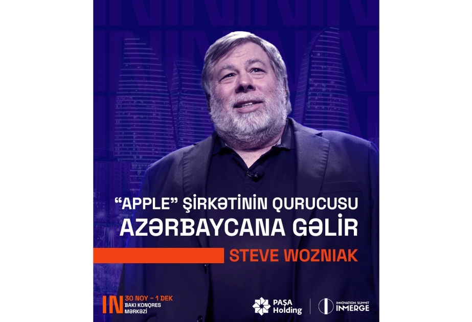 PASHA Holding to welcome Apple co-founder in Baku