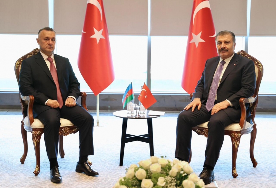 Səhiyyə naziri TDT-nin Baş katibi və üzv ölkələrdən olan həmkarları ilə ikitərəfli görüşlər keçirib
