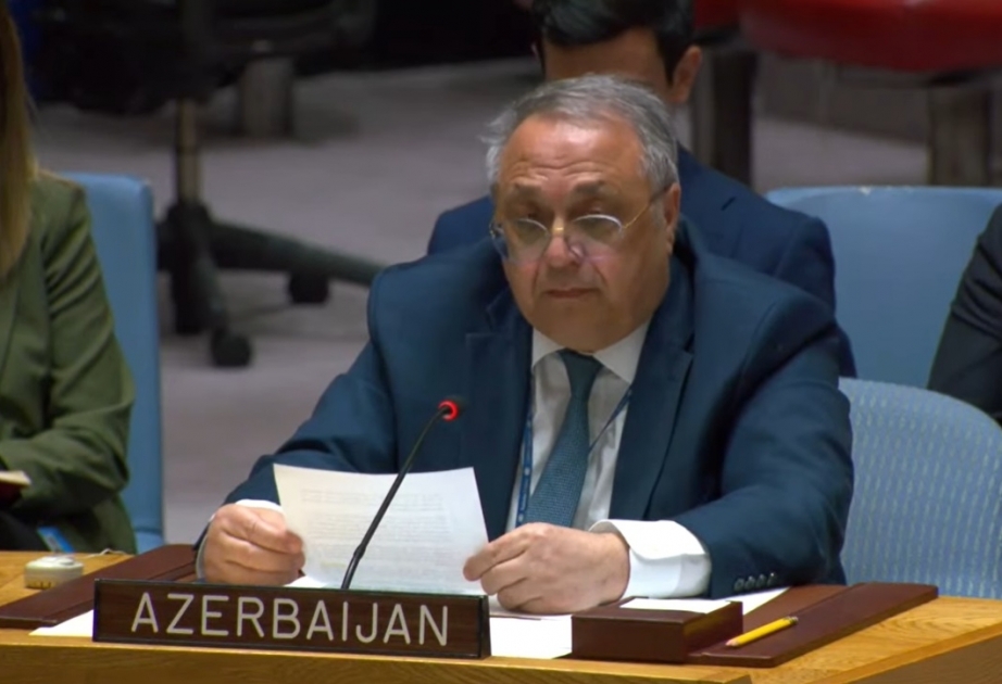 المندوب الأذربيجاني الدائم لدى الأمم المتحدة: مراجعة أرمينيا إلى مجلس الأمن الدولي جزء من الحملة التي تمارسها لتضليل المجتمع الدولي