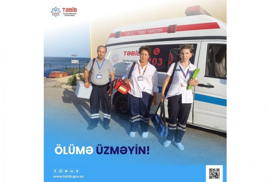 TƏBİB: Suda boğulma ilə bağlı 47 müraciət daxil olub