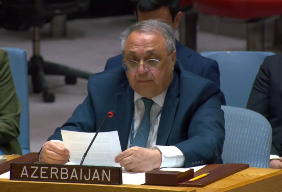المندوب الأذربيجاني الدائم لدى الأمم المتحدة: أذربيجان عازمة على تهيئة ظروف معيشية مناسبة للسكان الأرمن القاطنين في قراباغ