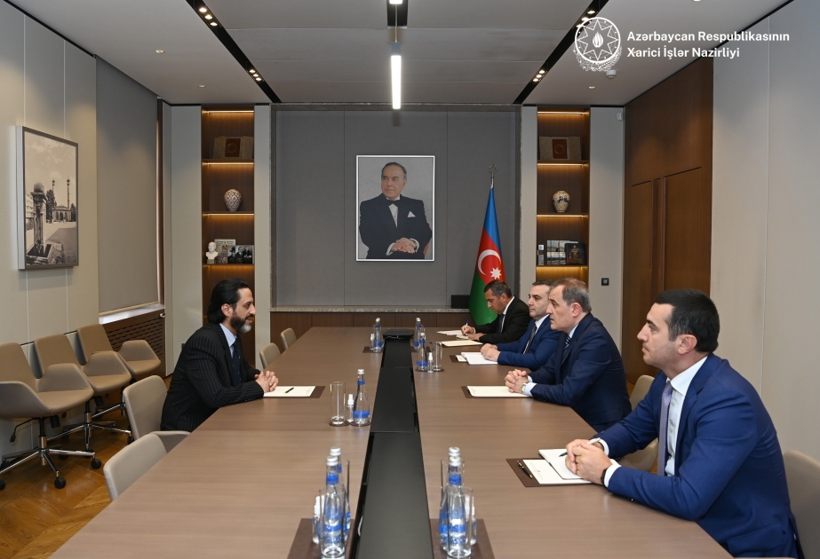 Azerbaijani FM meets with outgoing Saudi ambassador