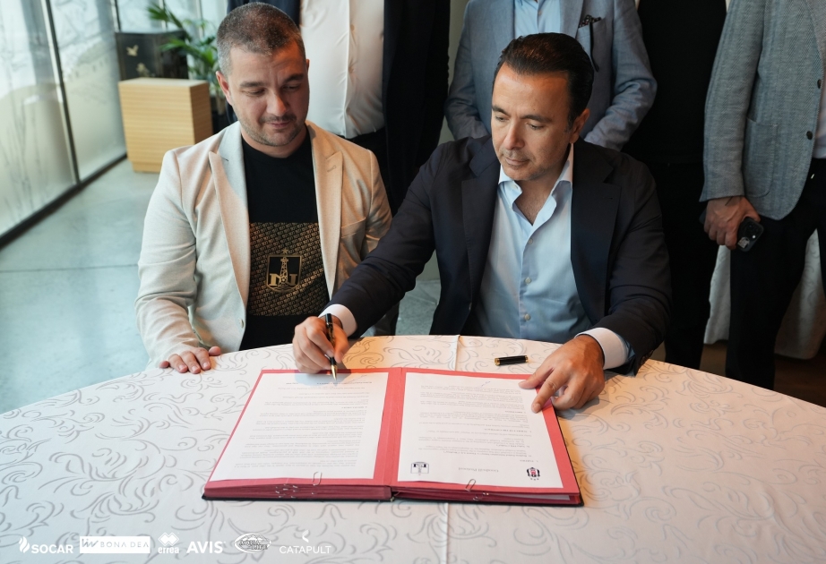 “Neftçi” və “Beşiktaş” arasında uzunmüddətli əməkdaşlıq protokolu imzalanıb