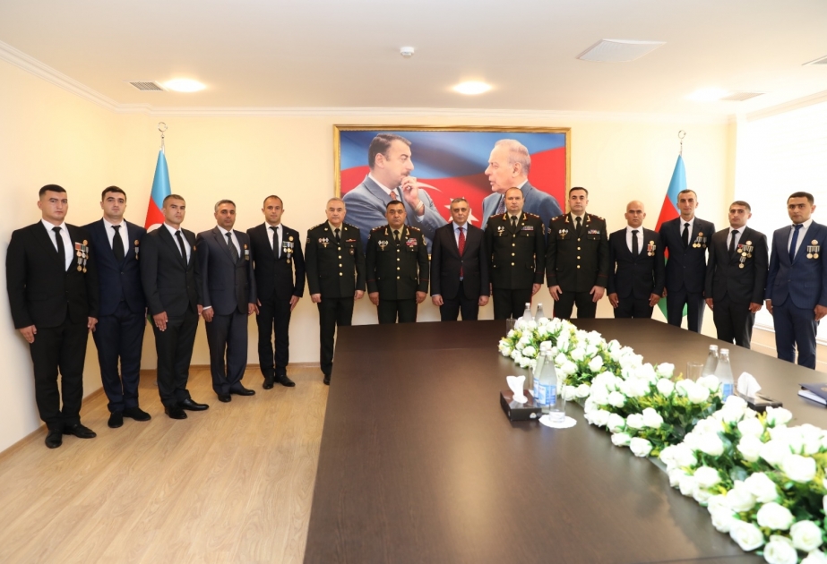 Vətən müharibəsi iştirakçıları Dövlət Xidmətində həqiqi hərbi xidmətə qəbul ediliblər  VİDEO