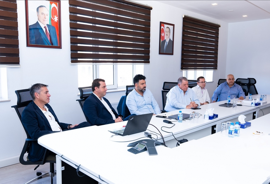 عقد لقاء مع ممثلي الشركات الإسرائيلية في مقر وكالة الابتكار والتنمية الرقمية الأذربيجانية
