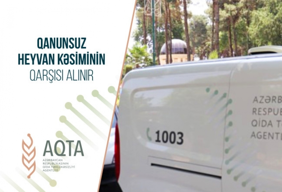 On dörd heyvan kəsimi və ət satışı məntəqəsi ilə əlaqədar tədbir görülüb