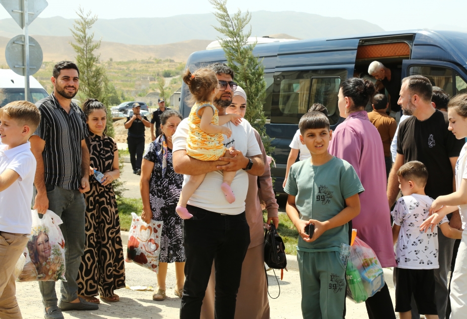 Les 23 premières familles arrivent à Fuzouli