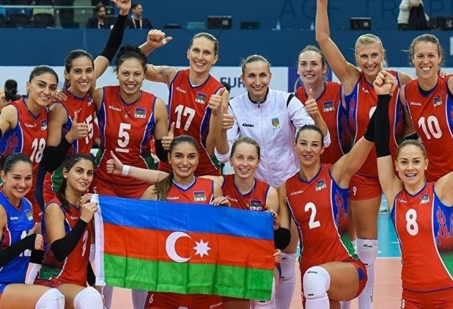 Voleybol üzrə Azərbaycan millisi Avropa çempionatına inamlı qələbə ilə başlayıb