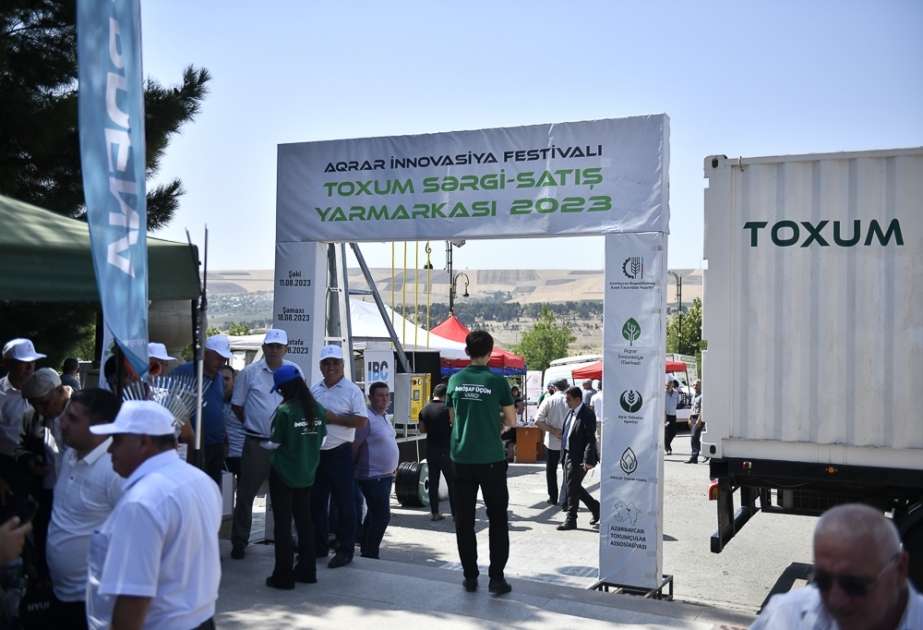 Şamaxıda növbəti toxum sərgi-satış yarmarkası keçirilib