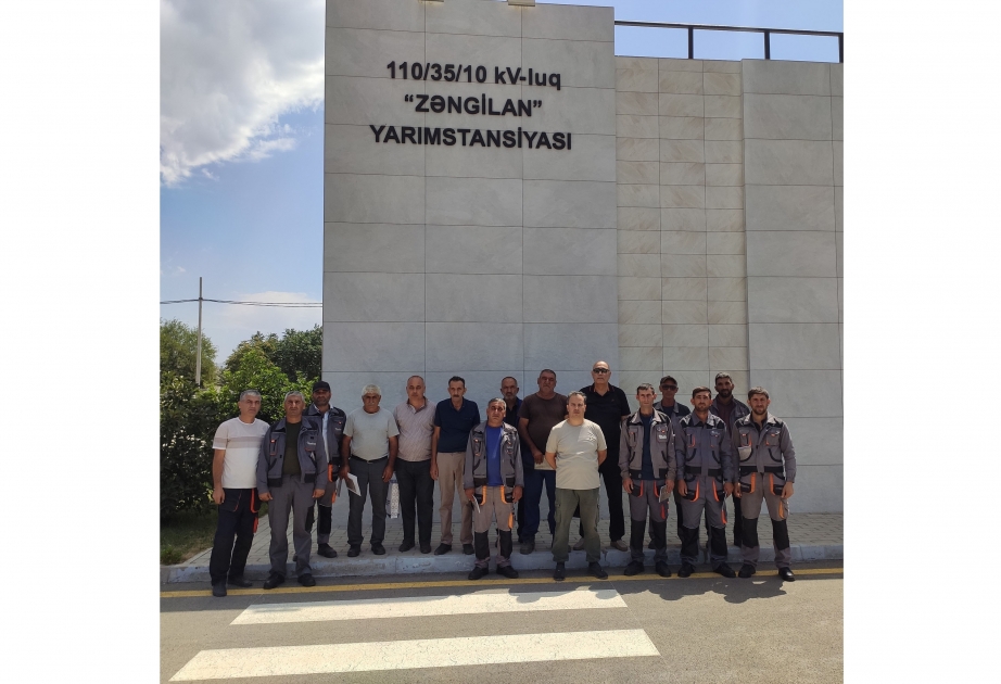 “AzərEnerji”nin əməkdaşları üçün partlayıcı sursatların təhlükəsinə dair təlim keçirilib