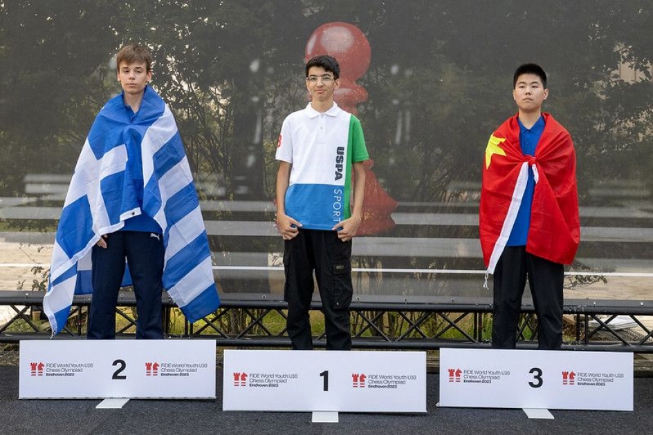 Ajedrecista azerbaiyano gana la medalla de oro en la Olimpiada Mundial Juvenil Sub-16 de la FIDE