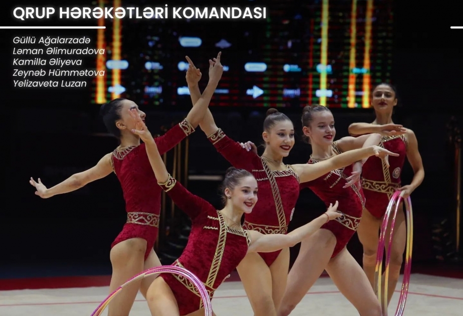 Сборная Азербайджана по художественной гимнастике отбыла на чемпионат мира