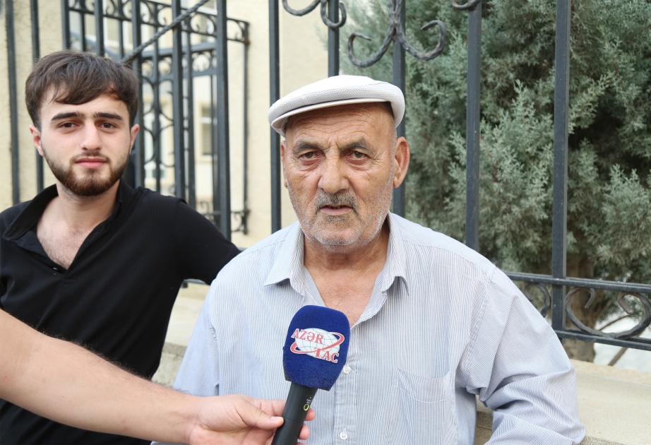Laçına köçən sakin: Öz yurdumuza, el-obamıza qayıtdığımız üçün çox sevinirik