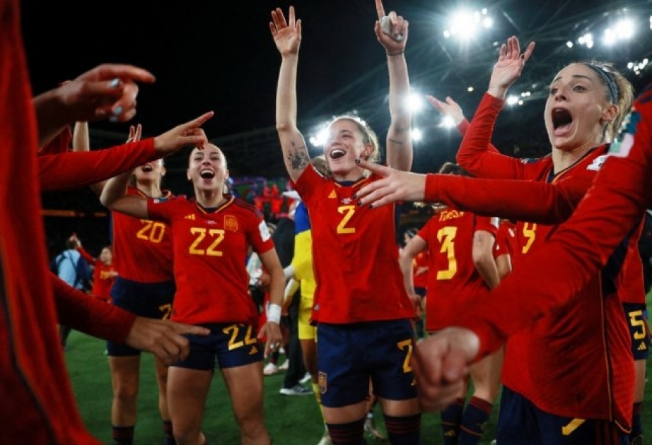 İspaniyanın qadın futbol komandası ilk dəfə dünya çempionatının qalibi olub