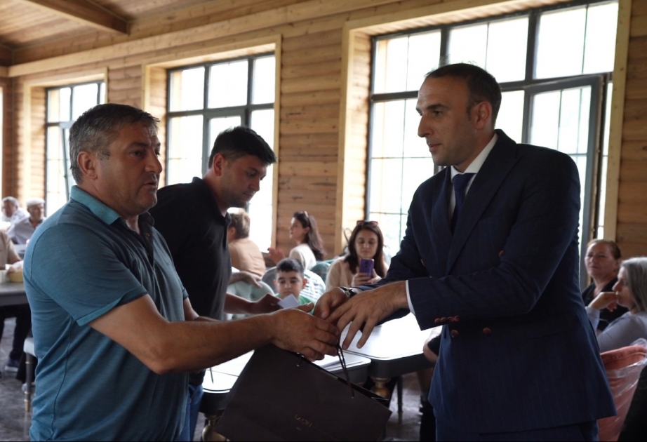 Laçına bu gün köçürülən ailələrə evlərinin açarı təqdim olunub