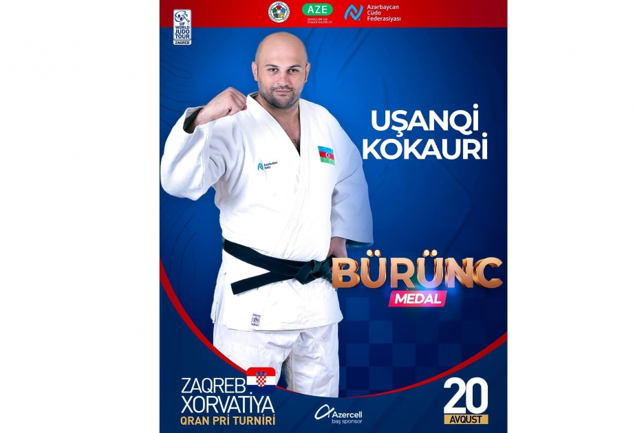 Azərbaycan cüdoçusu Zaqrebdə keçirilən Qran-Pridə bürünc medal qazanıb