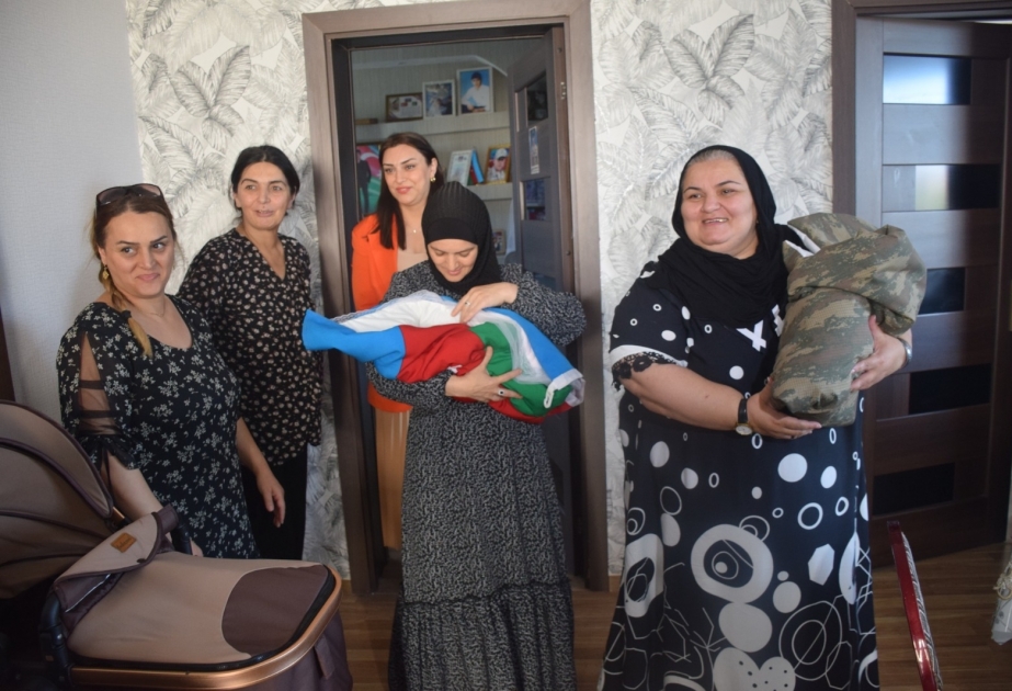 Qubalı şəhid Musa Məhəmmədovun adını yeni doğulan qardaşı yaşadacaq
