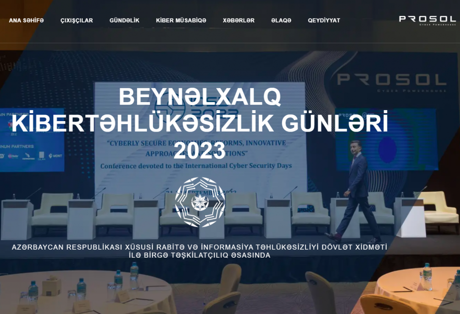 Bakıda keçiriləcək “Rəqəmsal iqtisadiyyatlar və Kibertəhlükəsizlik” konfransına bir ay qaldı