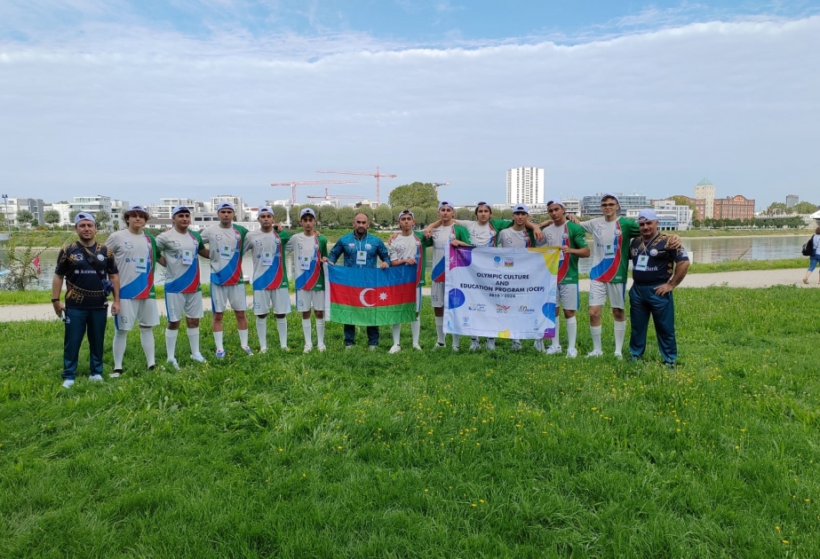Komandamız Almaniyada bürünc medalla mükafatlandırılıb
