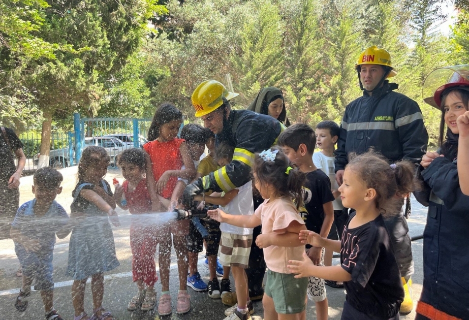 FHN-in Dövlət Yanğından Mühafizə Xidməti “açıq qapı” günü keçirib