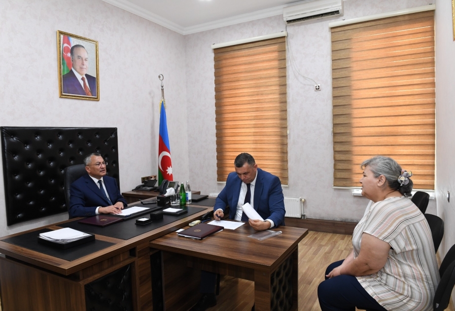 Dövlət Komitəsində vətəndaşların müraciətləri dinlənilib