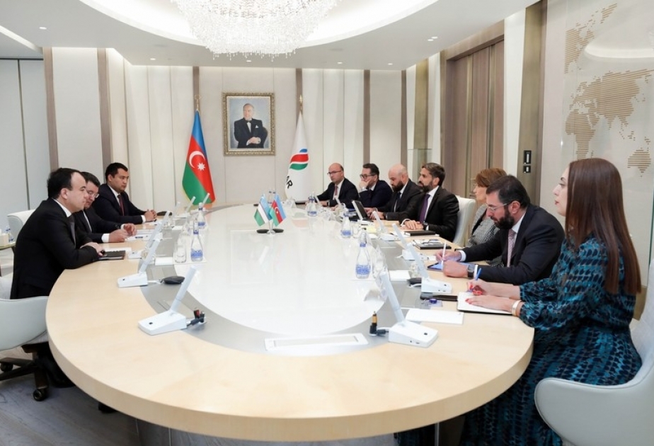 SOCAR-ın prezidenti Özbəkistanın energetika naziri ilə görüşüb