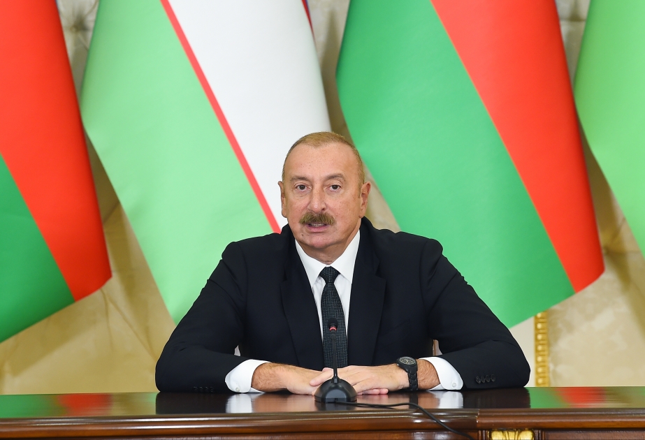 Президент: Азербайджан и Узбекистан подняли отношения на самый высокий уровень