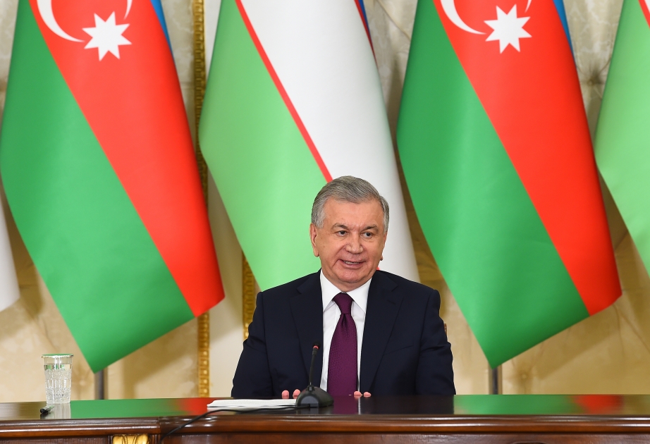 Президент Шавкат Мирзиёев: Создание Высшего межгосударственного совета между Азербайджаном и Узбекистаном – показатель высокого уровня доверия