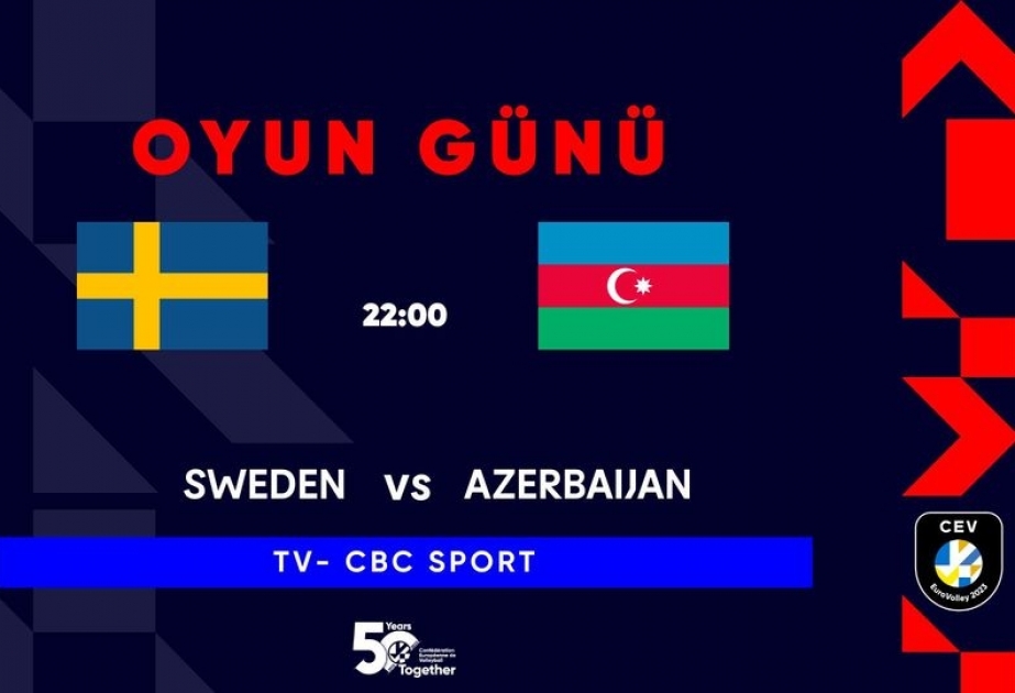 Avropa çempionatı: Qadın voleybolçulardan ibarət millimiz bu gün İsveç yığması ilə qarşılaşacaq