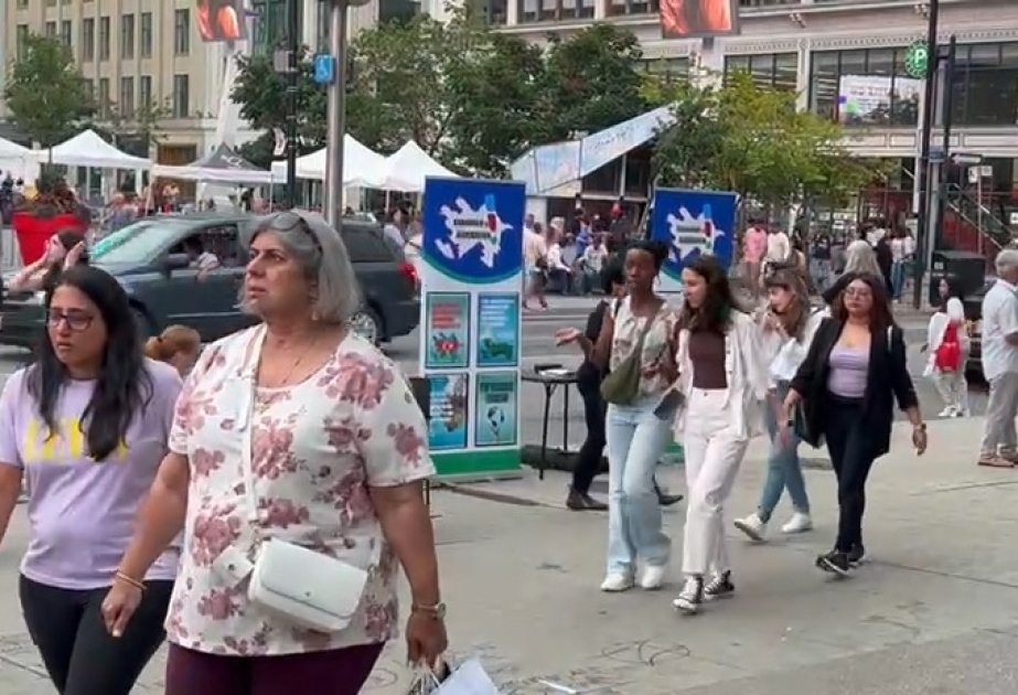 Torontoda Ermənistanın yolverilməz əməllərini ifşa edən məlumatlandırma aksiyası təşkil olunub