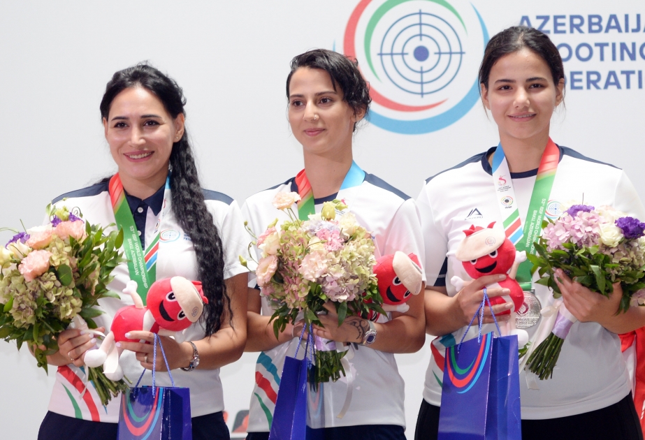 Azerbaijani female shooters claim silver at 2023 ISSF World Shooting ...