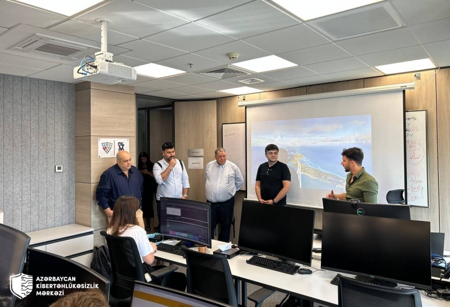 Representatives of Israeli companies visit Azerbaijan Cyber Security Center