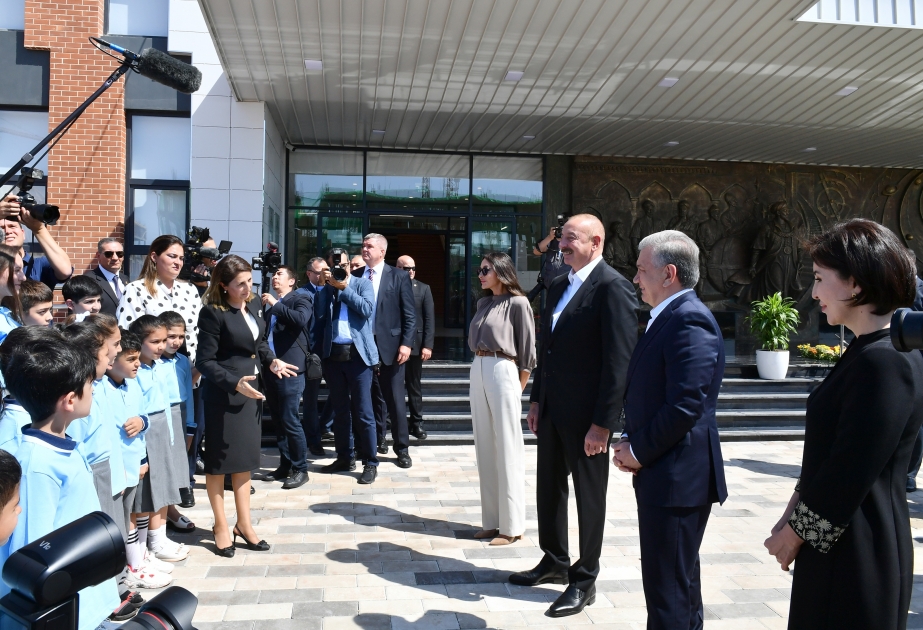 Secondary school No. 1 named after Mirzo Ulugbek opened in Fuzuli VIDEO