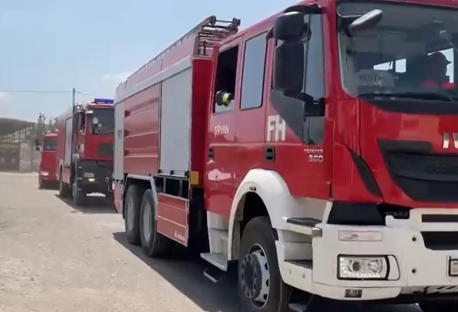 Təlim: Çoxmərtəbəli binalarda mümkün yanğınların söndürülməsi bacarıqları gücləndirilib