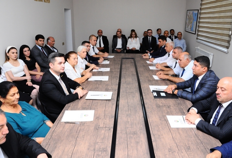 Naftalanda “Heydər Əliyev və Azərbaycan dövlətinin tərəqqisi” mövzusunda tədbir keçirilib