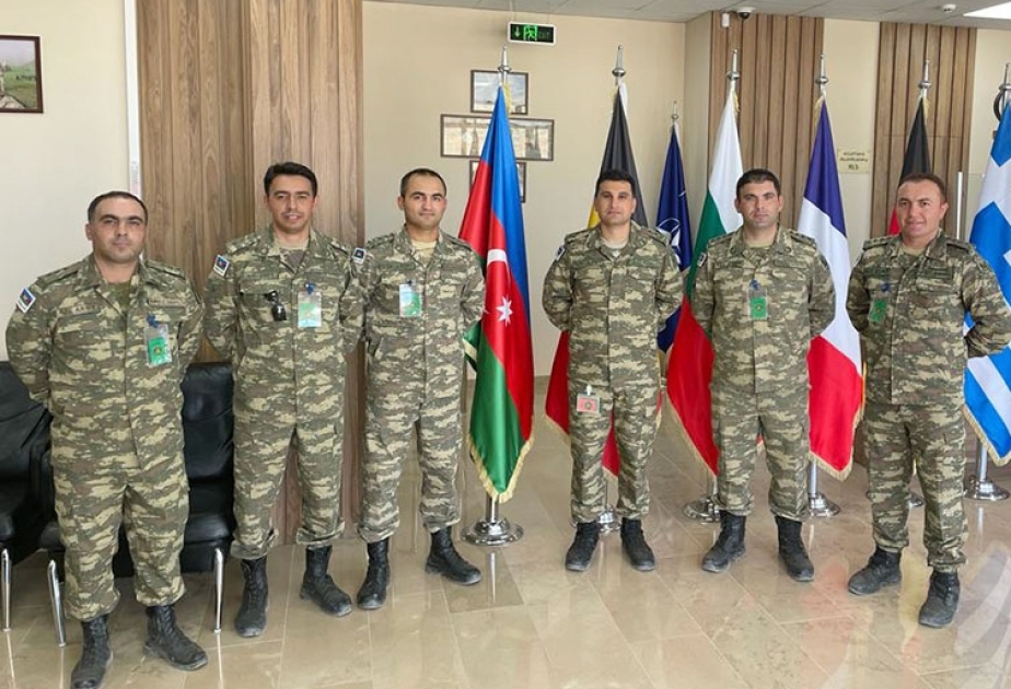 Hərbi qulluqçularımız beynəlxalq təlimdə iştirak edirlər