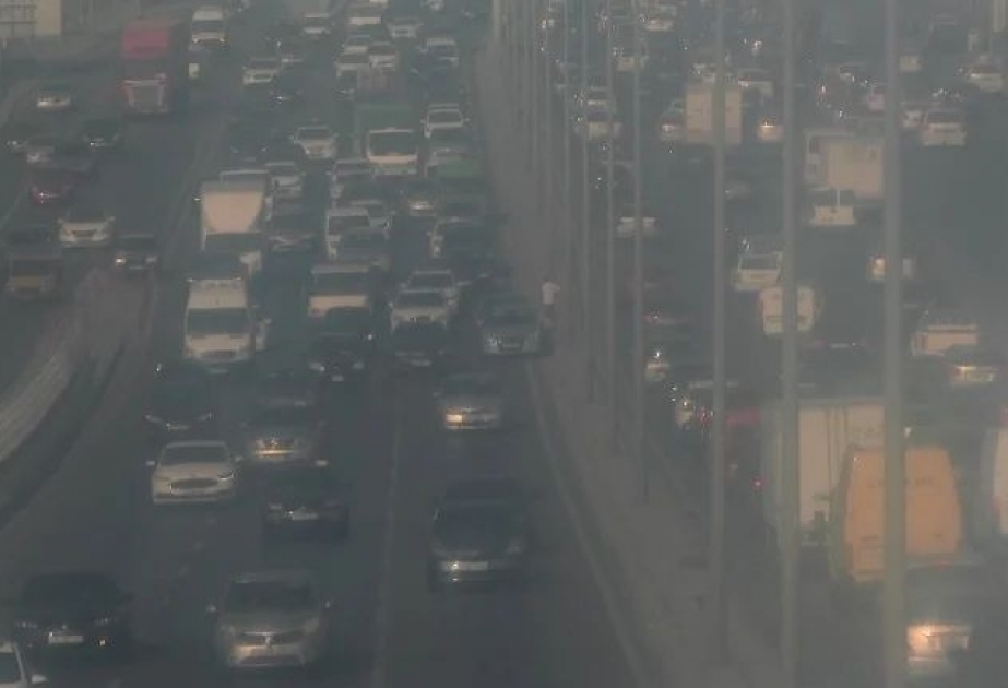 NİİM: Bakıda yol-nəqliyyat hadisəsi sıxlığa səbəb olub