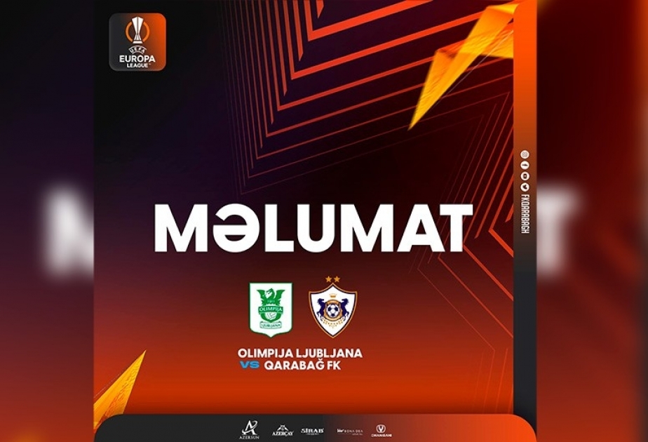 “Qarabağ” “Olimpiya” ilə oyunun yayımlanmamasına münasibət bildirib
