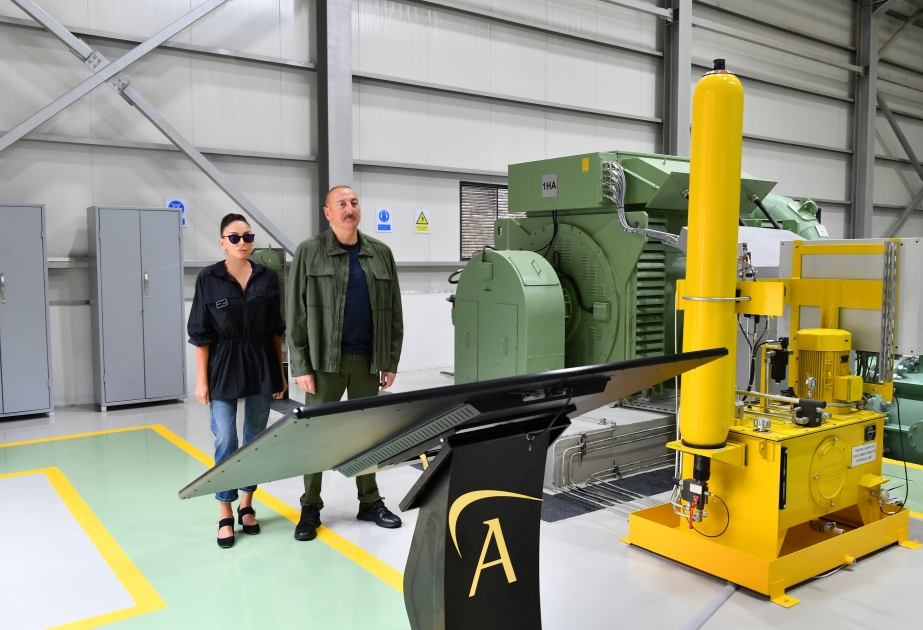 Präsident Ilham Aliyev und First Lady Mehriban Aliyeva besuchen Region Kelbadschar  In Kelbadschar Kleinwasserkraftwerk „Soyugbulag“ eingeweiht  VIDEO