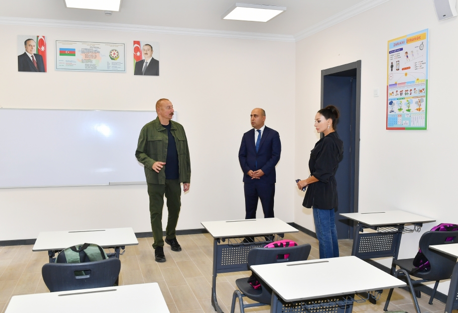 Laçın rayon 2 nömrəli tam orta məktəbi əsaslı təmirdən sonra istifadəyə verilib VİDEO