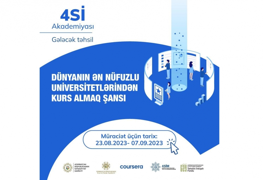 “4Sİ Akademiyası" layihəsi çərçivəsində təlimlərə qeydiyyat başlayıb