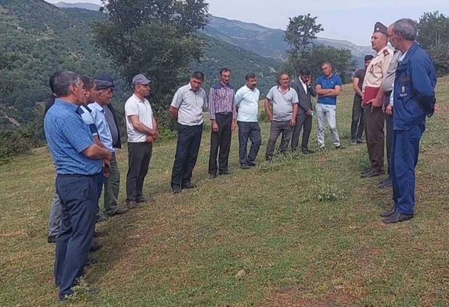 Cənub bölgəsinin sakinləri yanğın zamanı zəruri davranış qaydaları barədə məlumatlandırılıb