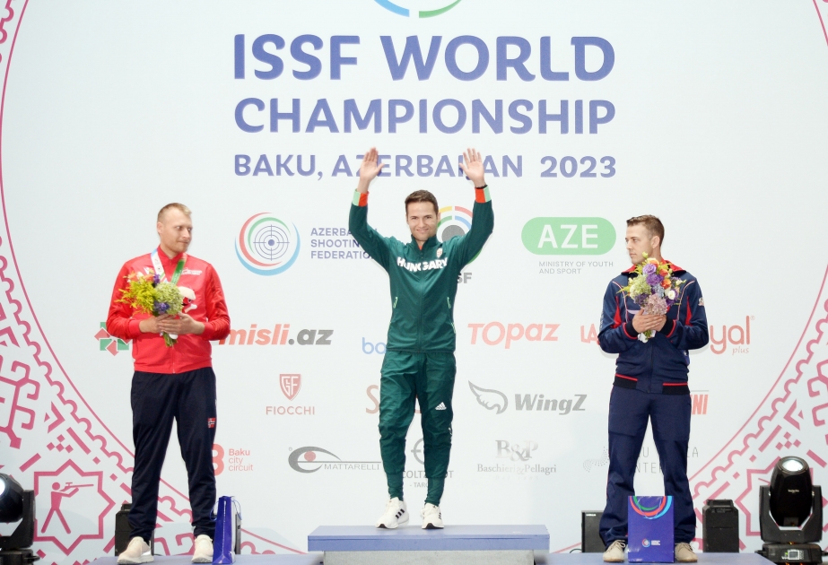 Macarıstan atıcısı Bakıda keçirilən dünya çempionatında qızıl medal qazanıb VİDEO