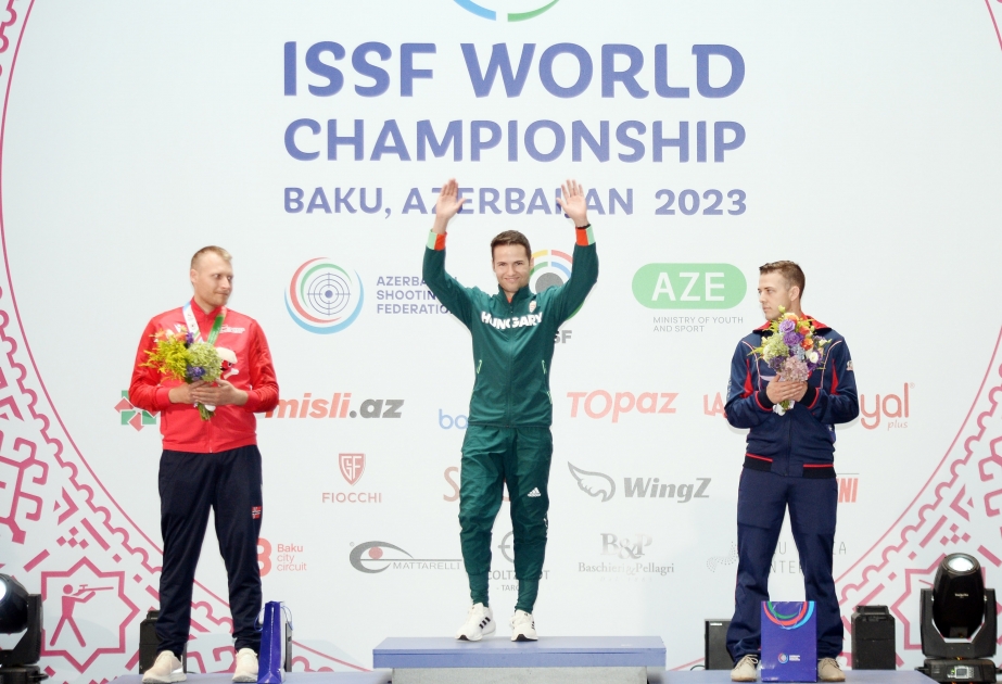 Венгерский стрелок завоевал золотую медаль на чемпионате мира в Баку