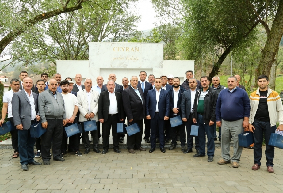 Families relocated to Zabukh village of Lachin district presented with house keys
