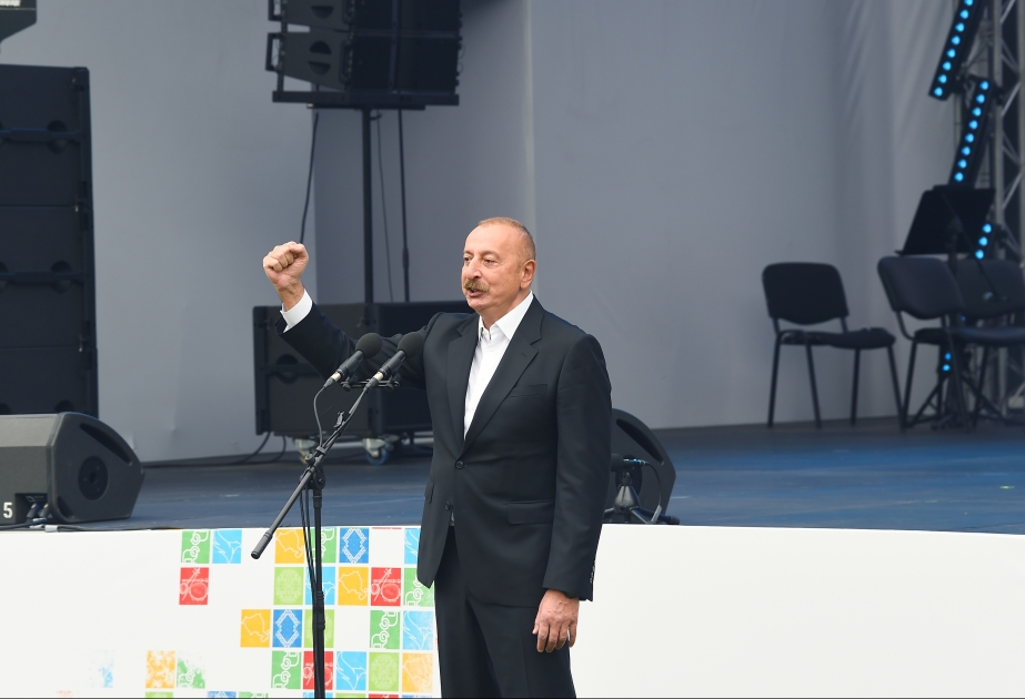 President Ilham Aliyev: We have proved to the whole world that no-one can influence our determination