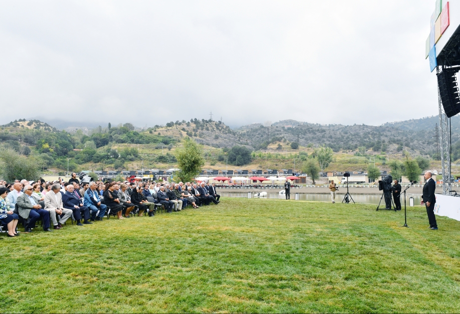 President of Azerbaijan: In the example of Lachin district, we see reviving Azerbaijani realities