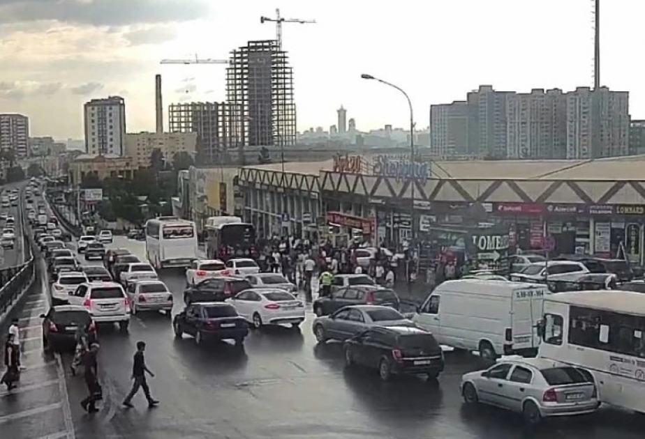 Bakıda hazırda sıxlıq müşahidə edilən yollar